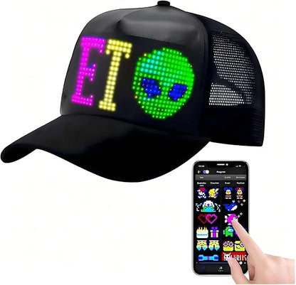 Full-Color LED Hat with Bluetooth App